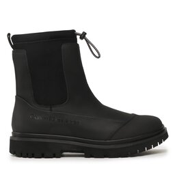Calvin Klein Jeans Μποτάκια Calvin Klein Jeans Chunky Combat Chelsea Boot Rub YW0YW01065 Μαύρο