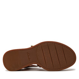 

Босоніжки Clarks Manon Cove 26176295 Tan Leather, Коричневий