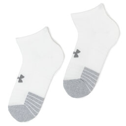 

Набір 3 пар низьких шкарпеток unisex Under Armour Heatgear Lo Cut Sock 1346753-100 White, Білий