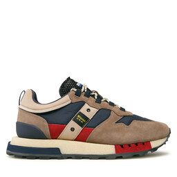 

Снікерcи Blauer F3HERON01/COS Navy/Beige NVB, Cиній