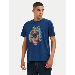 Blend Blend Camiseta 20717754 Azul Regular Fit