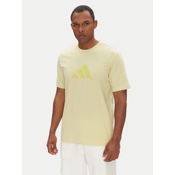 adidas adidas Póló Future Icons 3 Bar Logo JD4920 Sárga Regular Fit