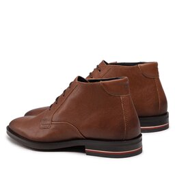 

Черевики Tommy Hilfiger Signature Hilfiger Leather Boot FM0FM04176 Winter Cognac GVI, Коричневий