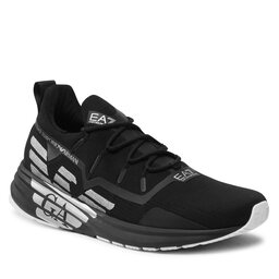 EA7 Emporio Armani Sneakersy EA7 Emporio Armani X8X130 XK309 M826 Triple Black/Silver