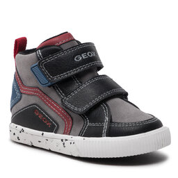 Geox Sneakers Geox B Kilwi B. C B04A7C 022ME C0260 M Black/Dk Red