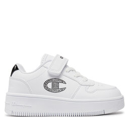 Champion Sneakersy Champion Rebound Platform Glitter G Ps Low Cut Shoe S32830-CHA-WW009 Bílá
