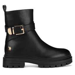 U.S. Polo Assn. Μποτάκια U.S. Polo Assn. ALICJA004W/DY1 Μαύρο
