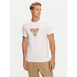 Guess Guess Majica M4BI44 I3Z14 Bela Regular Fit