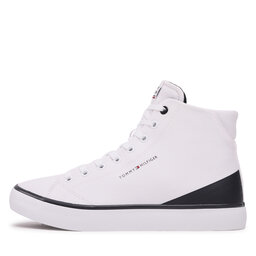 

Снікерcи Tommy Hilfiger Hi Vulc Core Canvas FM0FM04729 White YBS, Білий