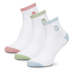 Roxy Calcetines Roxy AS_ROXY_04Z_SS25 (3-PACK) Blanco