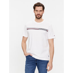 Tommy Hilfiger Tommy Hilfiger Camiseta Monotype MW0MW33688 Blanco Regular Fit