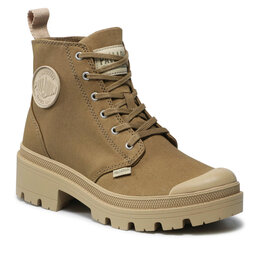 Palladium Schnürstiefeletten Palladium Pallabase Twill 96907-204-M Butternut