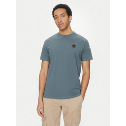 Napapijri Napapijri Póló S-Badge NP0A4I3N Kék Regular Fit