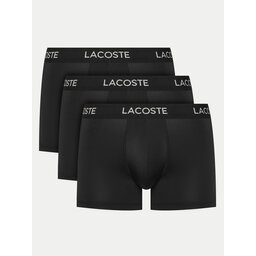 Lacoste Lacoste Komplektas: 3 poros trumpikių 5H2394 Juoda