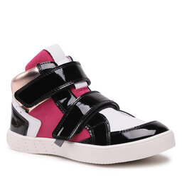 Bartek Sneakersy Bartek 27414-023 Biały/Czarny/Cyklamen