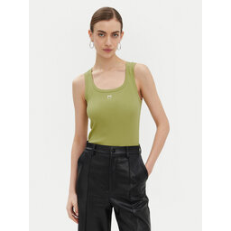 PINKO PINKO Felső Calcolatore 100807 Zöld Regular Fit