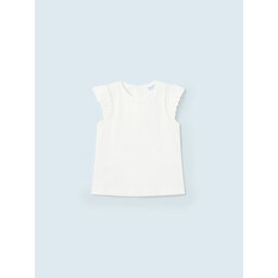 Mayoral Mayoral Camiseta 1012 Blanco Regular Fit