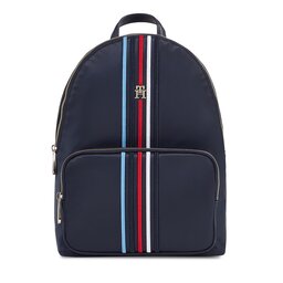 Tommy Hilfiger Zaino Tommy Hilfiger Poppy Backpack Corp AW0AW16116 Blu scuro
