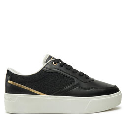 Tommy Hilfiger Laisvalaikio batai Tommy Hilfiger Platform Monogram Sneaker FW0FW08121 Juoda