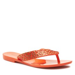 Melissa Flip flop Melissa Savage Ad 33707 Orange/Gold AJ723