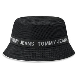 Tommy Jeans Καπέλο Tommy Jeans Bucket Sport AM0AM11007 Black BDS