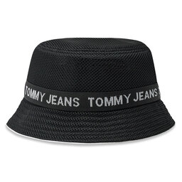 Tommy Jeans Klobouk Tommy Jeans Bucket Sport AM0AM11007 Black BDS