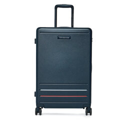 Tommy Hilfiger Mittlerer Koffer Tommy Hilfiger AU0AU01974 Schwarz