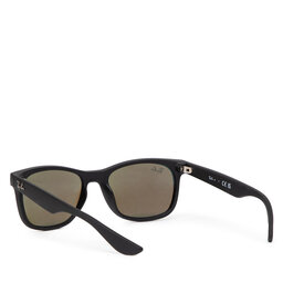 

Дитячі сонцезахисні окуляри Ray-Ban Junior New Wayfarer 0RJ9052S 100S55 Matte Black/Blue Flash, Голубий
