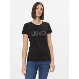 Liu Jo Liu Jo Marškinėliai WA4051 JS923 Juoda Regular Fit