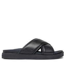 

Шльопанці Calvin Klein Criss Cross Sandal Lth HM0HM01069 Ck Black BEH, Чорний
