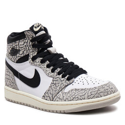 Nike Обувки Nike Air Jordan 1 Retro High OG DZ5485 052 Tech Grey/Muslin Black-White