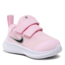 Nike Pantofi Nike Star Runner 3 (TDV) DA2778 601 Pink Foam/Black