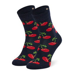 Happy Socks Ilgos Vaikiškos Kojinės Happy Socks KCHE01-6501 Juoda