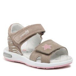 

Босоніжки Superfit 1-006136-4000 M Beige/Pink, Бежевий