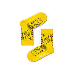 Happy Socks Ankelstrumpor unisex Happy Socks SIM01-2200 Gul