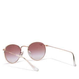 

Сонцезахисні окуляри Ray-Ban Round 0RJ9547S 291/8H Rose Gold/Clear Gradient Dark Fiolet, Золотий