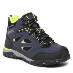 Regatta Trekking Regatta Holcombe Iep Mid Jnr RKF573 Navy/Lime Punch 9TD