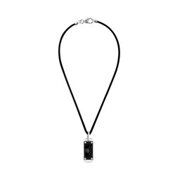 PHILIPP PLEIN Ogrlica PHILIPP PLEIN $Kull Bones PJWEA05NU Crna