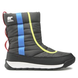 Sorel Μπότες Χιονιού Sorel Youth Whitney II Puffy Mid Wp NY3873 Γκρι