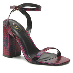 Raid Sandaler Raid Sabina Pink Snake Pu