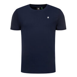 G-Star Raw G-Star Raw Marškinėliai Lash R T D16396-2653-B111 Tamsiai mėlyna Regular Fit