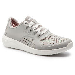 Crocs Обувки Crocs Literidepacerw 205234 Pearl White