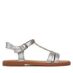 Geox Sandały Geox J Sandal Karly Girl J4535H 0NFQD C1007 D Srebrny
