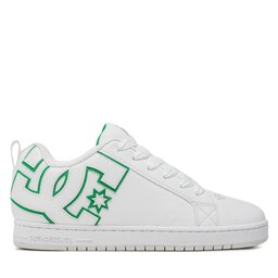 

Снікерcи DC Court Graffik 300529 White/White/Green(Wg4), Білий