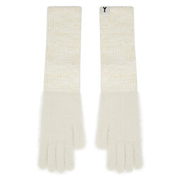 Patrizia Pepe Damhandskar Patrizia Pepe 2F0016/K068-X1RQ White&Gold