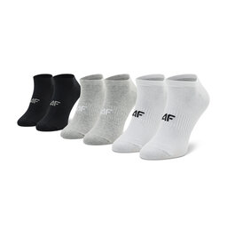 4F Set di 3 paia di calzini corti da uomo 4F H4L22-SOM301 27M/10S/20S