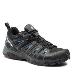 Salomon Pārgājienu apavi Salomon X Ultra Pioneer GORE-TEX L47170100 Black/Magnet/Bluesteel