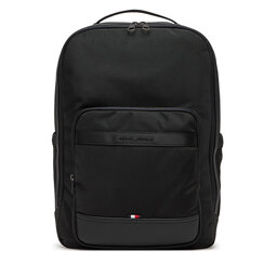 Tommy Hilfiger Ruksak Tommy Hilfiger Th Nylon Travel Backpack AM0AM13469 Čierna