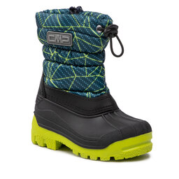 CMP Schneeschuhe CMP Kids Sneewy SnowBoots 3Q71294 Deep Lake/Acido 18MM