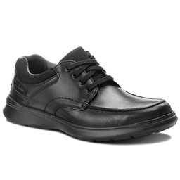 Clarks Halbschuhe Clarks Cotrell Edge 261373857 Blk Smooth Leather